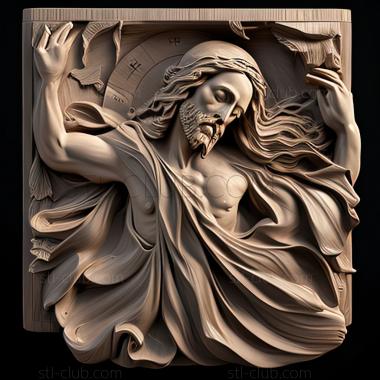 3D model st jesus (STL)